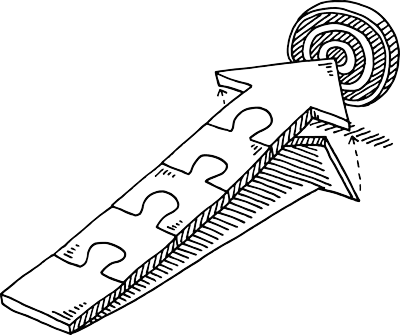 Puzzle Arrow illustration