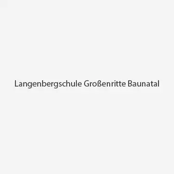 Langenbergschule Großenritte Baunatal